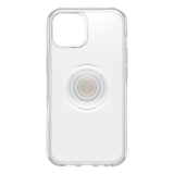 OTTERBOX + POPSOCKETS Symmetry Series iPhone 14 / 13 Håndverker Deksel med Innebygd PopGrip - Gjennomsiktig