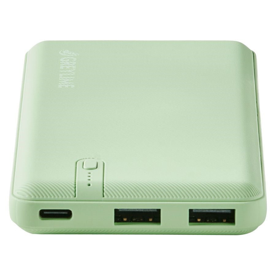 GreyLime Ocean 12W 10.000 mAh - PowerBank 2x USB-A - Grønn