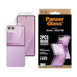 Samsung Galaxy Z Flip8 PanzerGlass® Skjermbeskytter og Skjermbeskytter - Gjennomsiktig