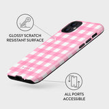 Burga iPhone 12 / 12 Pro Tough Fashion Deksel - Think Pink