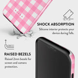 Burga iPhone 12 / 12 Pro Tough Fashion Deksel - Think Pink