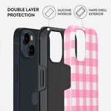 Burga iPhone 13 Tough Fashion Deksel - Think Pink