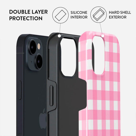 Burga iPhone 13 Tough Fashion Deksel - Think Pink