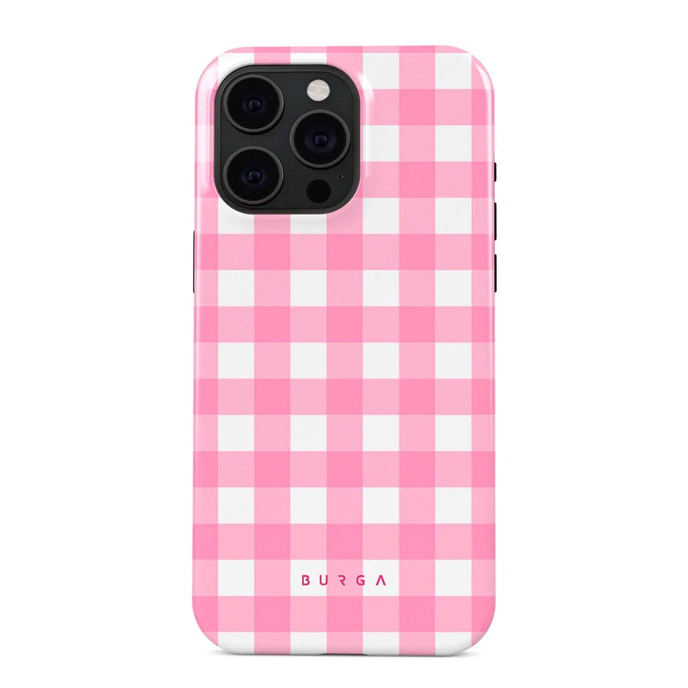 Burga iPhone 15 Pro Tough Fashion Deksel - Think Pink