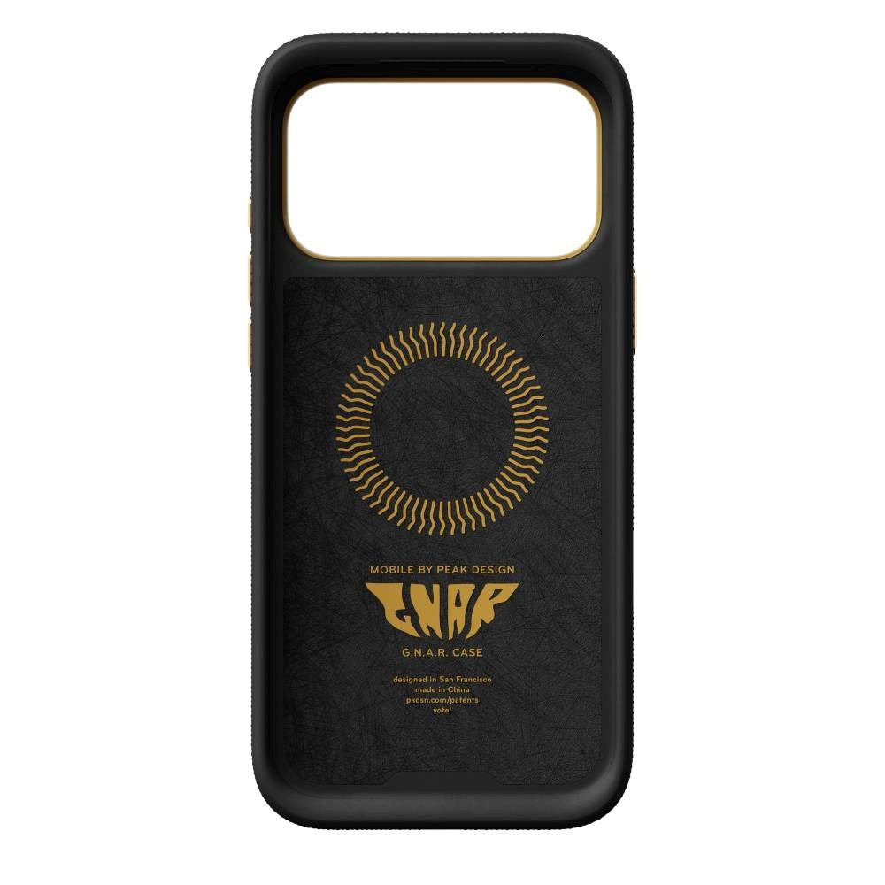 iPhone 18 Pro Max Peak Design GNAR Deksel - MagSafe Kompatibel - Black
