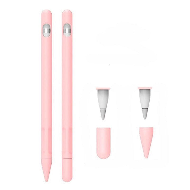 Apple Pencil 1 Fleksibelt Silikondeksel - Rosa