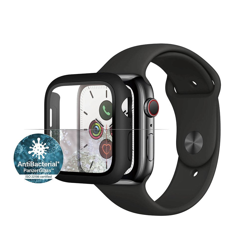 PanzerGlass Apple Watch SE/6/5/4 (40mm) Full Body Protection Deksel m. Innebygd skjermbeskyttelse - Svart