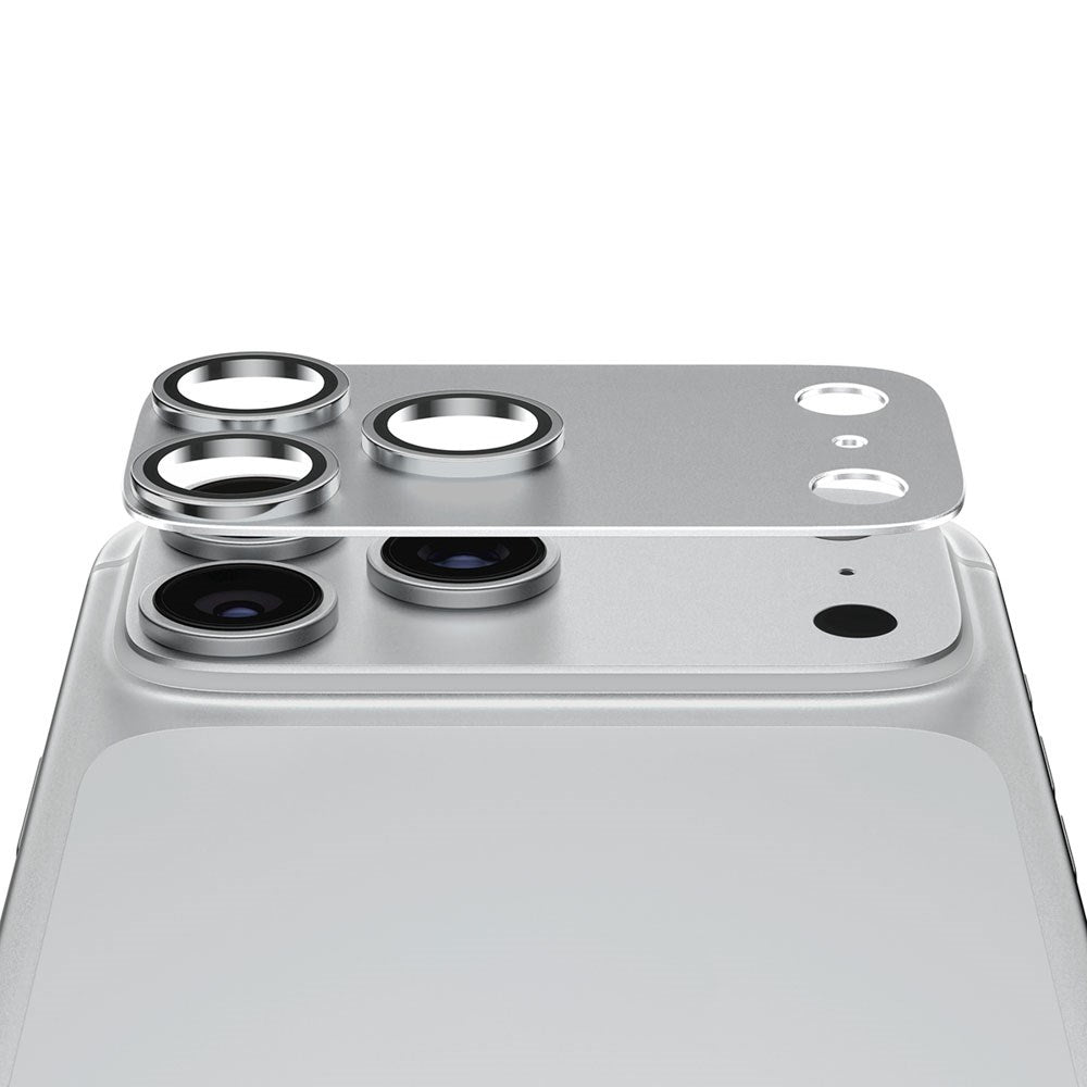 iPhone 18 Pro PanzerGlass FENDER Kameralinsebeskyttelse - Silver