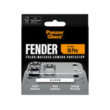 iPhone 18 Pro PanzerGlass FENDER Kameralinsebeskyttelse - Silver