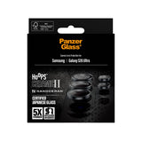 Samsung Galaxy S26 Ultra PanzerGlass Ceramic Hoops Kameralinsebeskyttelse med Monteringsramme - Svart