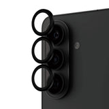 Samsung Galaxy S26 / S26+ (Plus) PanzerGlass Hoops - Kamerabeskyttelse - Gjennomsiktig / Svart Kant