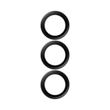 Samsung Galaxy S26 / S26+ (Plus) PanzerGlass Hoops - Kamerabeskyttelse - Gjennomsiktig / Svart Kant