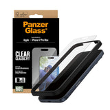 PanzerGlass iPhone 17 Pro Max Skjermbeskytterglass med EasyAligner - Classic Fit - Gjennomsiktig