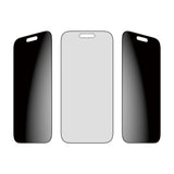 PanzerGlass iPhone 17 Pro 2-Way Privacy Skjermbeskyttelse - Ultra-Wide Fit - Gjennomsiktig