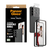 Samsung Galaxy S26+ (Plus) PanzerGlass Hoops 2-in-1 Bundle med EasyAligner / Skjermbeskyttelse (UWF) / Hoops Kamerabeskyttelse - Gjennomsiktig