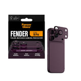 iPhone 18 Pro PanzerGlass FENDER Kameralinsebeskyttelse - Dark Cherry