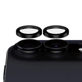 iPhone Duo PanzerGlass Ceramic Hoops Kameralinsebeskyttelse med Monteringsramme - Svart
