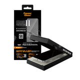 iPhone 17e / 16e / 14 / 13 / 13 Pro PanzerGlass Ceramic Ultra-Wide Fit Skjermbeskyttelsesglass – FastFit In-A-Box – Gjennomsiktig