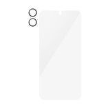 Samsung Galaxy S25 Edge PanzerGlass 2-i-1 Bundle m. EasyAligner - Skjermbeskyttelse (UWF) / Kamerabeskyttelse - Gjennomsiktig / Svart