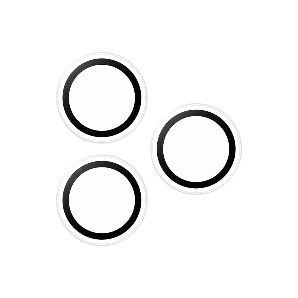 PanzerGlass iPhone 17 Pro / 17 Pro Max / 16 Pro / 16 Pro Max Hoops Kameralinsebeskyttelse med Installasjonsramme - Gjennomsiktig