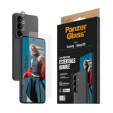 Samsung Galaxy S26 PanzerGlass Hoops 2-in-1 Bundle med EasyAligner / Skjermbeskyttelse (UWF) / Hoops Kamerabeskyttelse - Gjennomsiktig