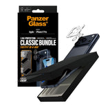 PanzerGlass iPhone 17 Pro 2-in-1 Classic Bundle - Skjermbeskytter + Kameralinsebeskytter - Gjennomsiktig