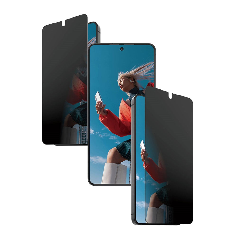 Samsung Galaxy S26 PanzerGlass 2-Way Privacy Skjermbeskyttelse med FastFit In-A-Box - Gjennomsiktig