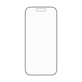 PanzerGlass iPhone 17 / 16 Pro Stealth Skjermbeskyttelse - Ultra-Wide Fit - Gjennomsiktig / Svart Kant