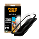 PanzerGlass iPhone Air Ultra Wide Fit Skjermbeskyttelse med EasyAligner - Anti-Reflective - Gjennomsiktig