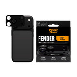 iPhone 18 Pro PanzerGlass FENDER Kameralinsebeskyttelse - Black Current