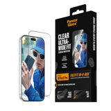 iPhone 18 Pro / 17 Pro PanzerGlass Skjermbeskyttelsesglass m. FastFit In-A-Box - Ultra Wide Fit - Gjennomsiktig