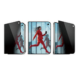 iPhone Duo PanzerGlass Ultra Wide Fit Skjermbeskyttelsesglass m. FastFit In-A-Box - Privacy - Gjennomsiktig