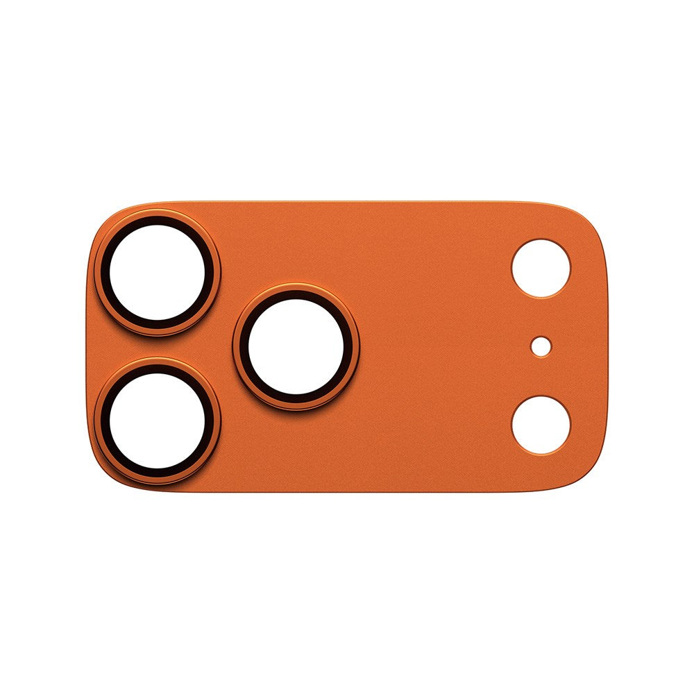 iPhone 17 Pro Max PanzerGlass FENDER Kameralinsebeskyttelse - Cosmic Orange