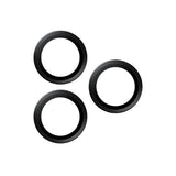 iPhone 18 Pro / Pro Max PanzerGlass Ceramic Hoops Kameralinsebeskyttelse med Monteringsramme - Svart