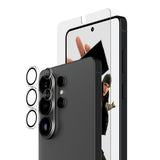 Samsung Galaxy S26 Ultra PanzerGlass Hoops 2-in-1 Bundle med EasyAligner / Skjermbeskyttelse (UWF) / Hoops Kamerabeskyttelse - Gjennomsiktig