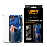 PanzerGlass iPhone Air Skjermbeskytterglass med FastFit In-A-Box - Ultra Wide Fit - Gjennomsiktig
