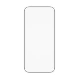 PanzerGlass iPhone 17 Pro Max Stealth Skjermbeskyttelse - Ultra-Wide Fit - Gjennomsiktig / Svart Kant