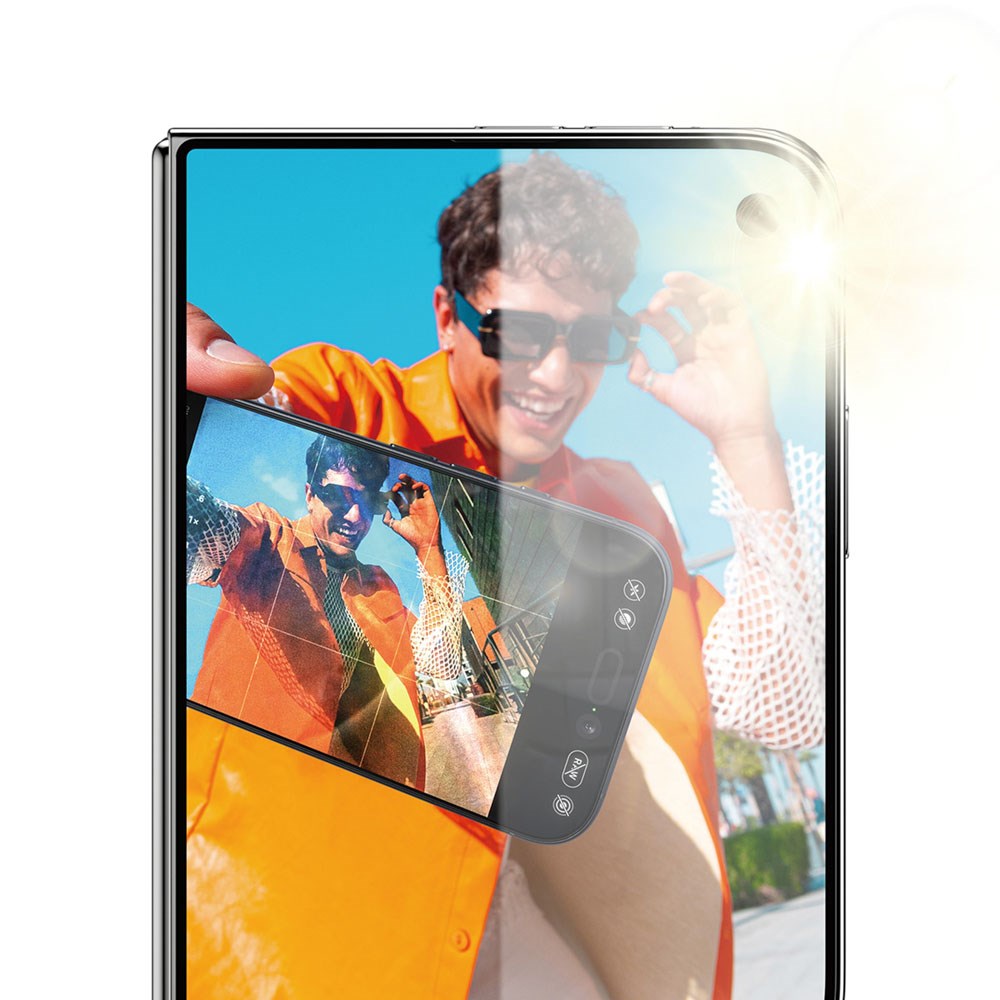 iPhone Duo PanzerGlass Skjermbeskytter med FastFit In-A-Box - Antirefleks - Gjennomsiktig