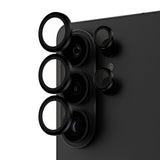 Samsung Galaxy S26 Ultra PanzerGlass Hoops - Kamerabeskyttelse - Gjennomsiktig / Svart
