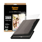 PanzerGlass iPad Air 13" (2025 / 2024) / Pro 13" (2025 / 2024) Ultra-Wide Fit Anti-Reflective Armor Skjermbeskyttelsesglass m. Installasjonsramme - Gjennomsiktig