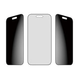 PanzerGlass iPhone Air 2-Way Privacy Skjermbeskyttelse - Ultra-Wide Fit - Gjennomsiktig