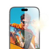 iPhone 18 Pro PanzerGlass Skjermbeskytter med FastFit In-A-Box - Antirefleks - Gjennomsiktig
