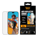 iPhone 18 Pro PanzerGlass Skjermbeskytter med FastFit In-A-Box - Antirefleks - Gjennomsiktig