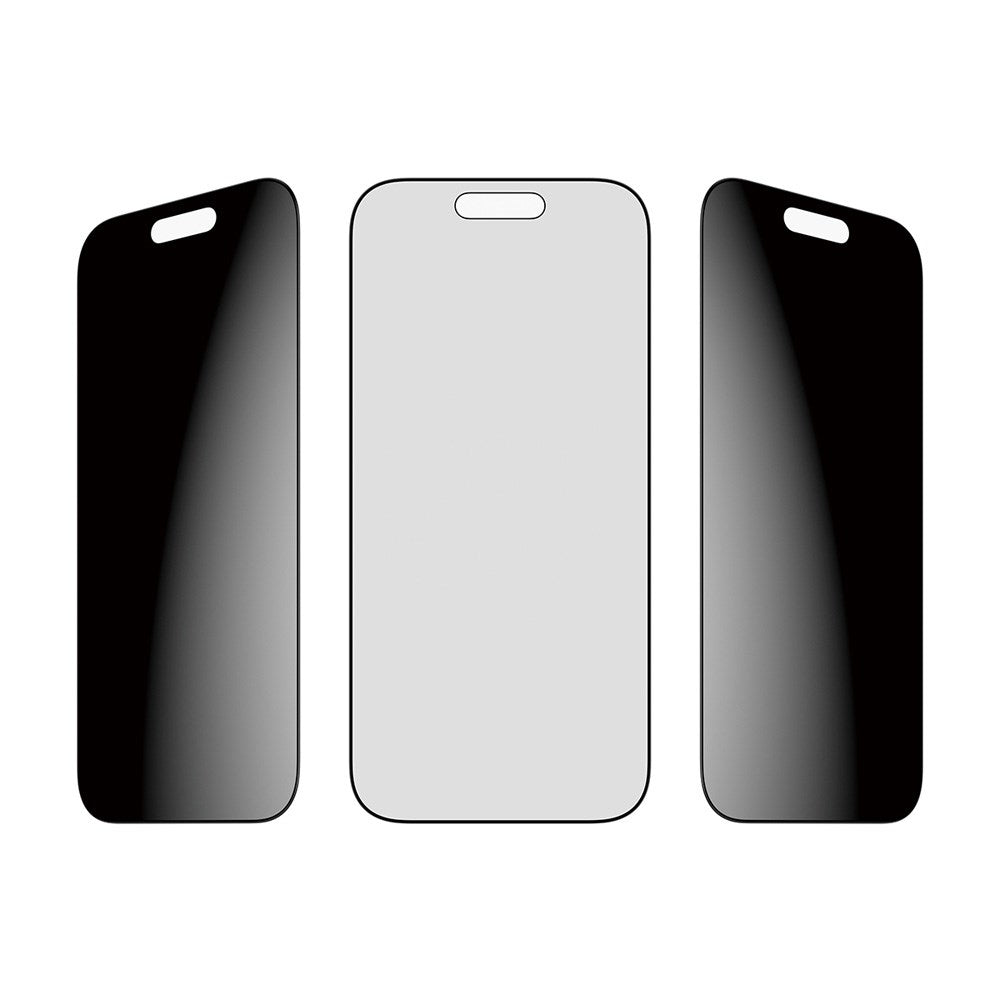 PanzerGlass iPhone 17 / 16 Pro 2-Way Privacy Skjermbeskyttelse - Ultra-Wide Fit - Gjennomsiktig