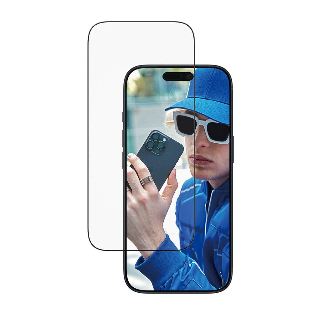 PanzerGlass iPhone 17 Pro Skjermbeskytterglass med EasyAligner - Ultra Wide Fit - Gjennomsiktig