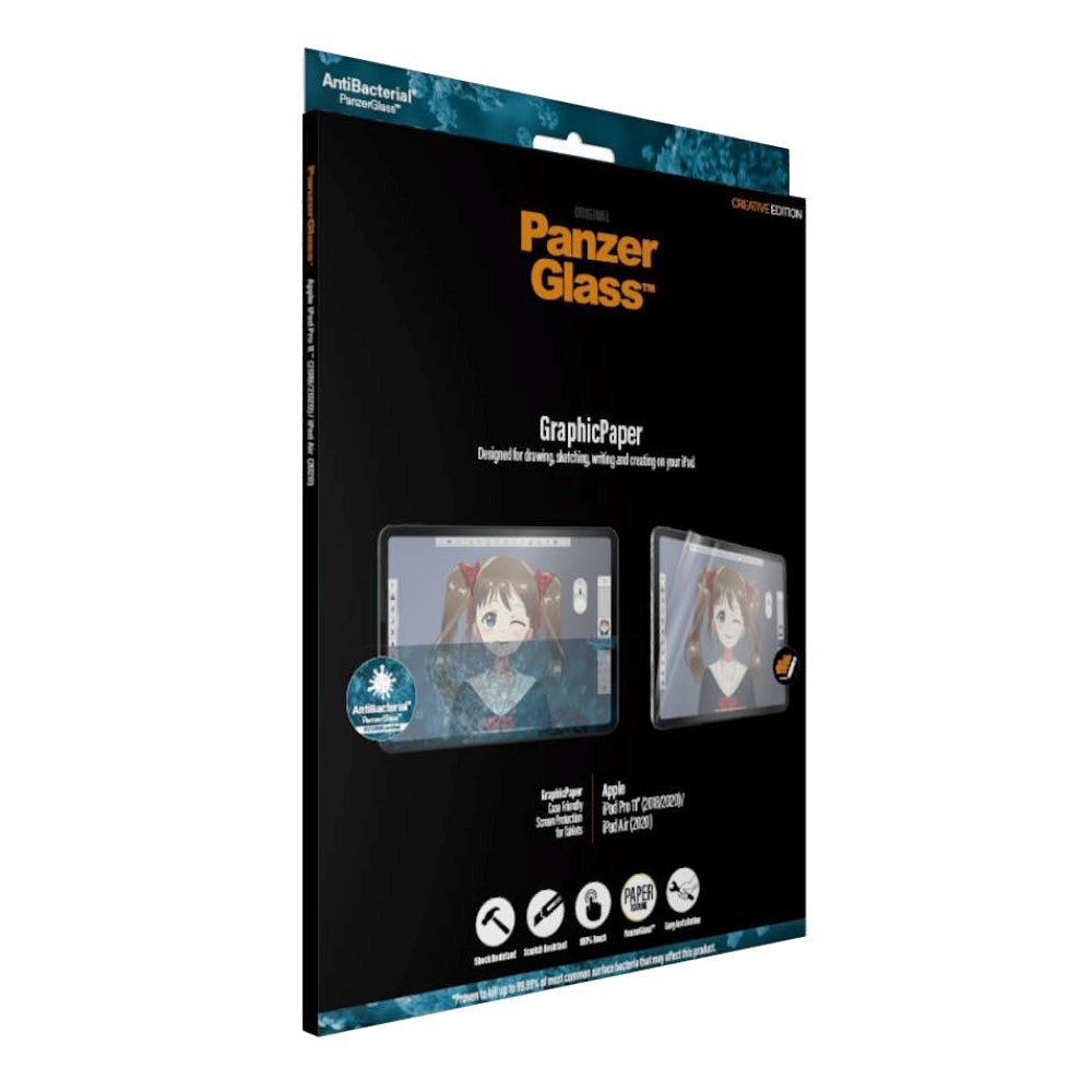 iPad Air (2022-2020) / Pro 11" (2022 / 2021 / 2020 / 2018) PanzerGlass Skjermbeskytter - GraphicPaper