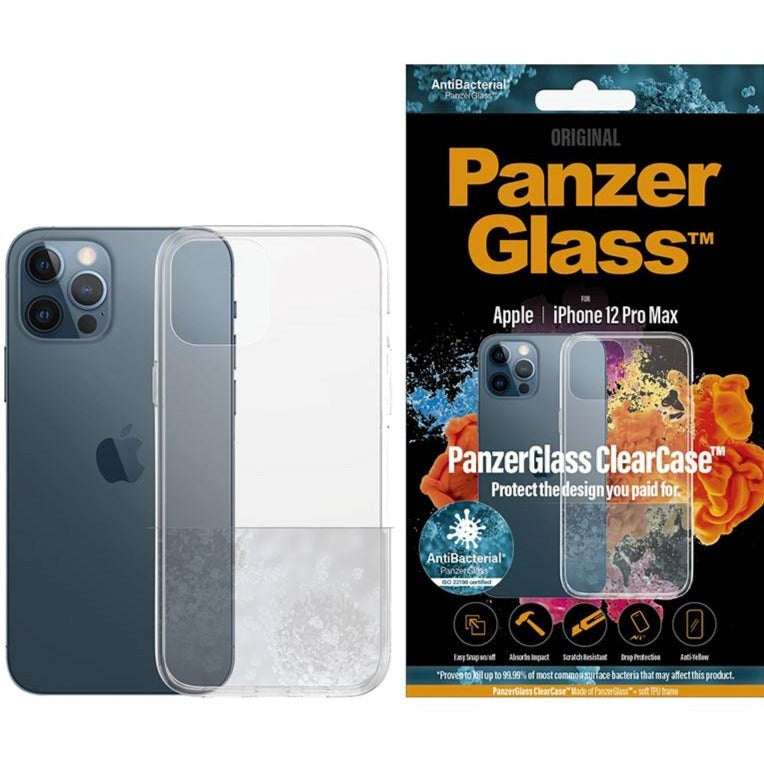 iPhone 12 Pro Max Deksel PanzerGlass ClearCase - Gjennomsiktig