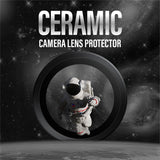 Samsung Galaxy S25+ (Plus) PanzerGlass Ceramic Hoops - Kamerabeskyttelse - Gjennomsiktig / Svart