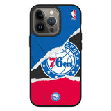 iPhone 13 Pro RhinoShield SolidSuit Håndverker NBA Deksel med Philadelphia 76ers - Sweat and Tears