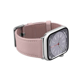 Apple Watch (38/40/SE/41/42mm) Puro E-CLASSIC Kunstskinn Klokkerem - Rosa